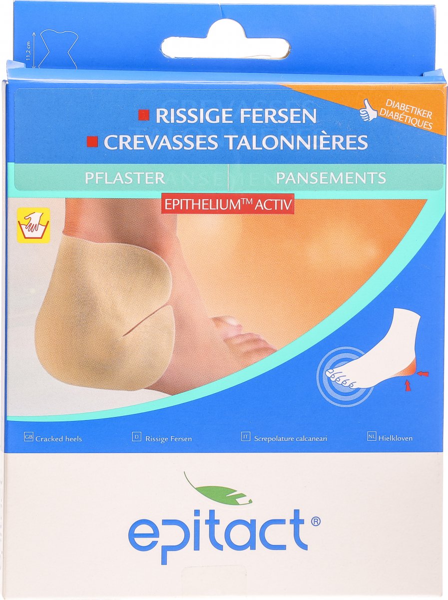 Epitact Pflaster Rissige Fersen 2 Stück in der Adler Apotheke