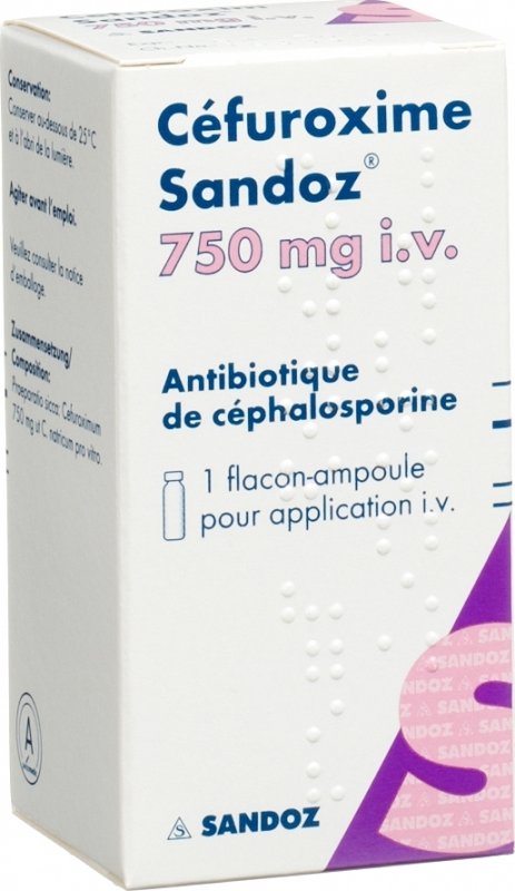 Cefuroxim Sandoz 750mg i.v. Durchstechflasche in der Adler Apotheke