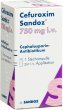 Cefuroxim Sandoz 750mg i.v. Durchstechflasche
