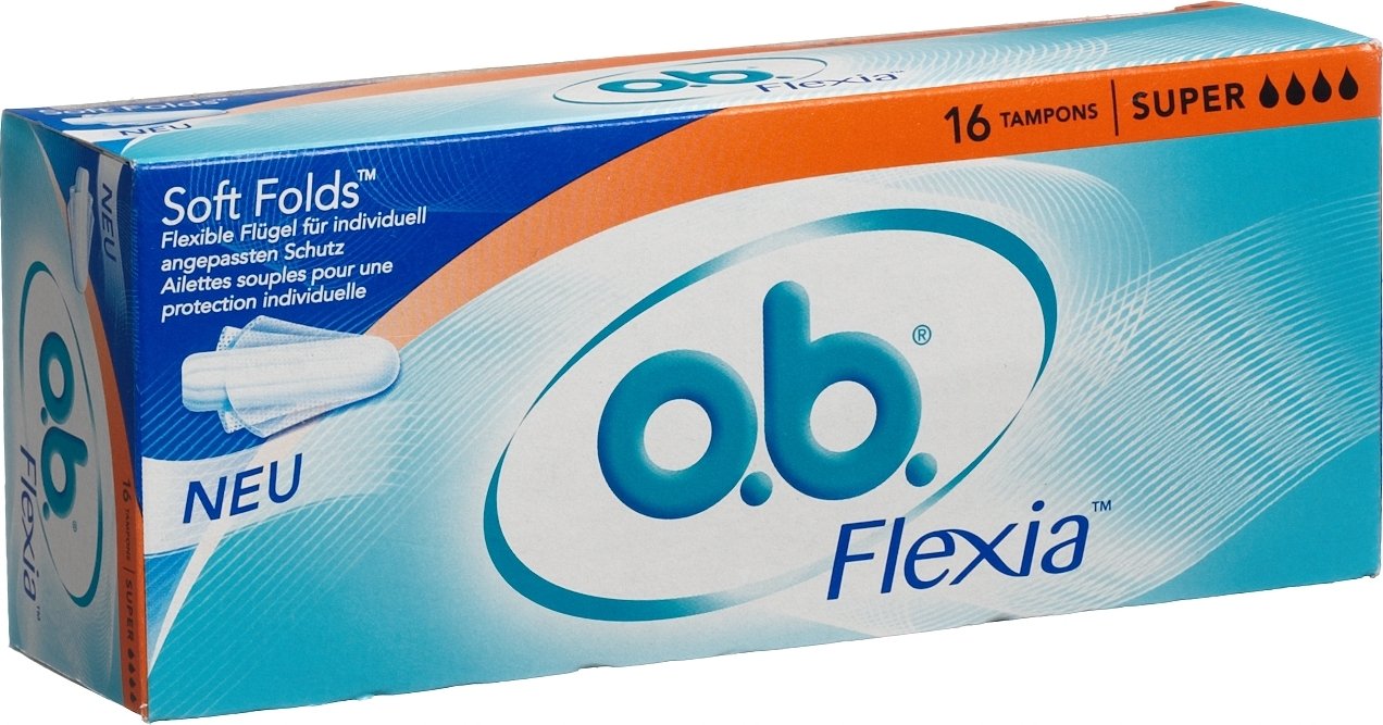 Ob Tampons Flexia Super 16 Stück in der Adler Apotheke