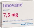Produktbild von Imovane Tabletten 7.5mg 10 Stück
