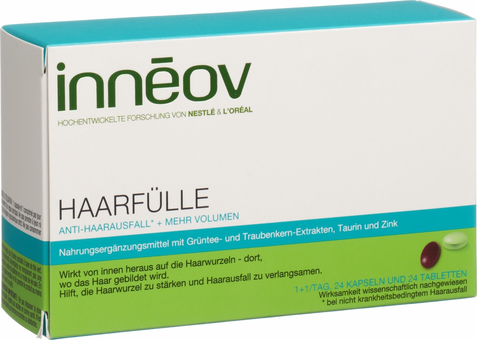 Inneov Haarfülle Anti Haarausfall Kapseln 48 Stück in der Adler Apotheke