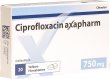 Ciprofloxacin Axapharm Filmtabletten 750mg 20 Stück