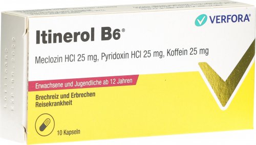 Itinerol B6 10 Kapseln in der Adler Apotheke