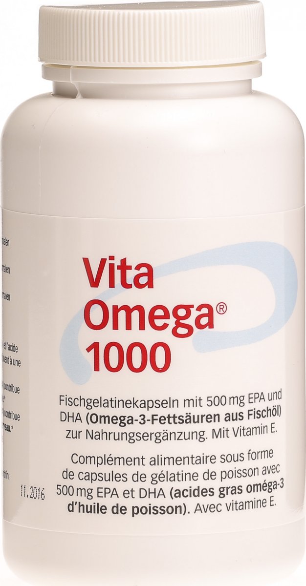 Vita Omega 1000 120 Kapseln in der Adler Apotheke