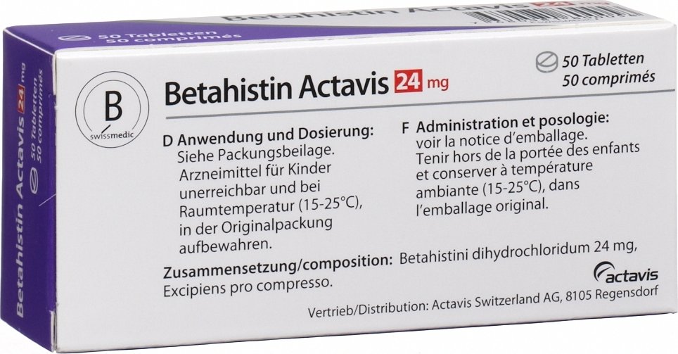 Betahistin Wie Schnell Wirkt Es www.adlershop.ch