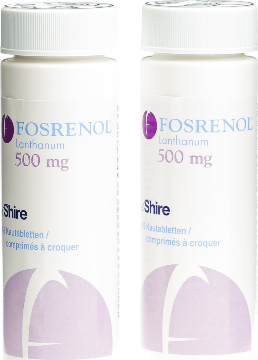 Fosrenol Kautabletten 500mg 90 Stück in der Adler Apotheke