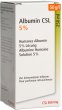 Albumin Csl Infusionslösung 5% 250ml