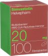Simvastatin Helvepharm Filmtabletten 20mg 100 Stück