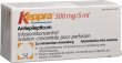 Keppra Infusionskonzentrat 500mg/5ml 10 Durchstechflaschen 5ml
