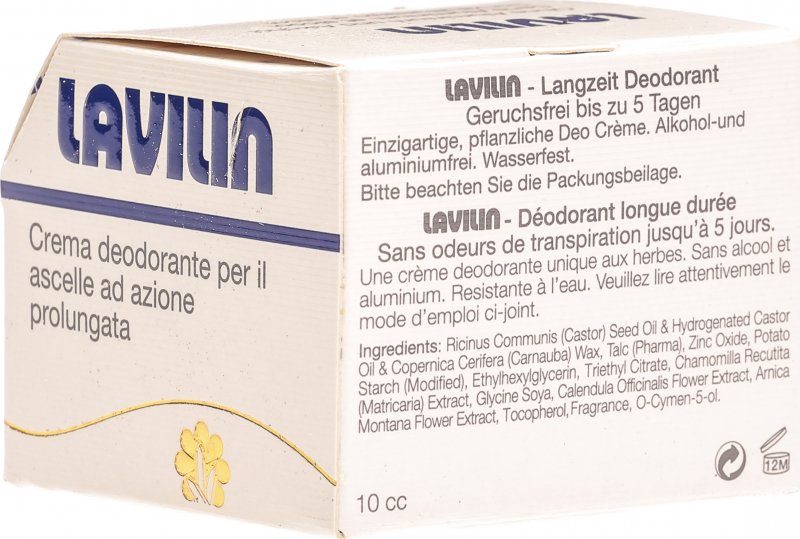 Lavilin Body Deodorant Cream 14g in der Adler Apotheke