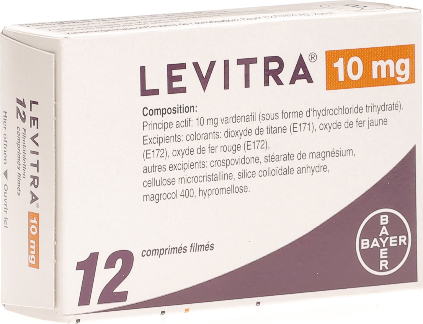 Levitra 10 mg achat france