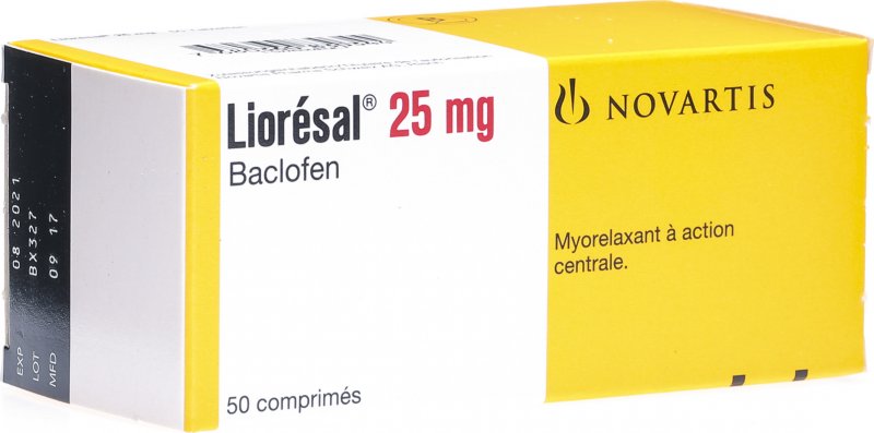 Lioresal 25 Mg