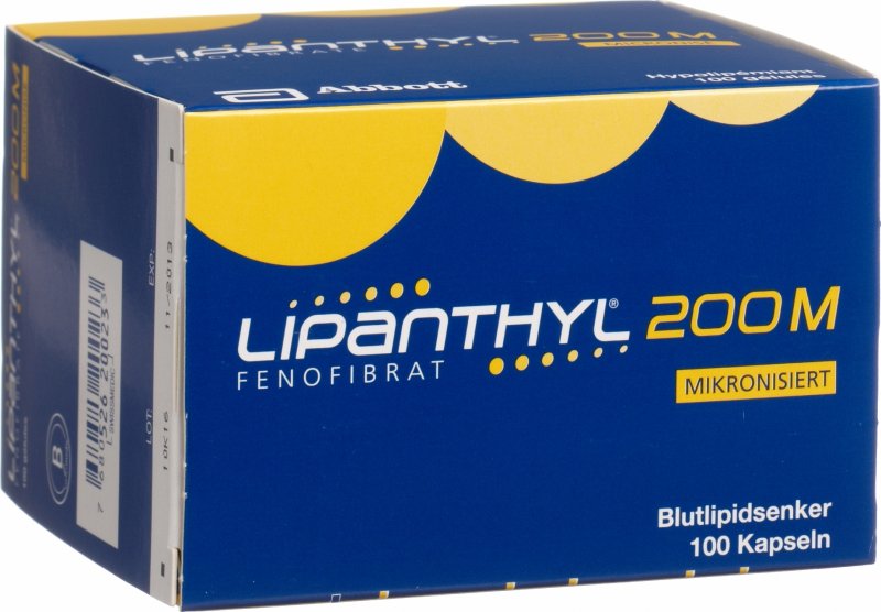 Lipanthyl 200 M Kapseln 200mg 100 Stück in der Adler Apotheke