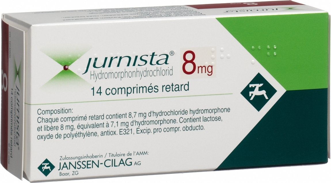 Jurnista Retard Tabletten 8mg 14 Stück in der Adler Apotheke