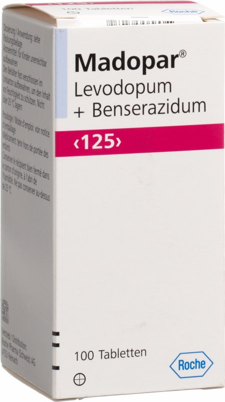 Madopar 100mg25mg Hard Capsules Patient Information