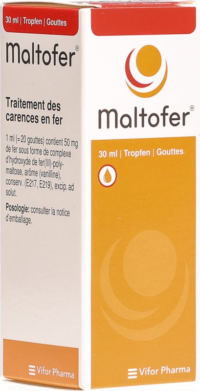 Maltofer Tropfen 30ml in der Adler Apotheke