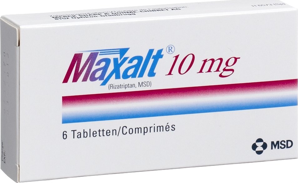 Maxalt Tabletten 10mg 6 Stück in der Adler Apotheke
