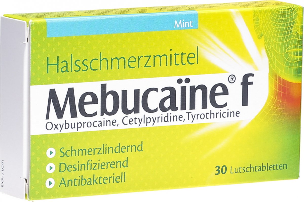 Mebucaine 30 Lutschtabletten in der Adler Apotheke
