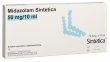 Midazolam Sintetica 50mg/10ml 10 Ampullen 10ml