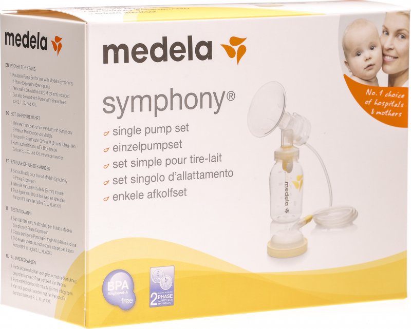 Medela Symphony Einzelpumpset in der Adler Apotheke