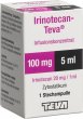 Irinotecan Teva 100mg/5ml Durchstechflasche 5ml