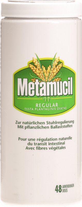 Metamucil online Metamucil is the best-known psyllium product, but psyllium is also available in less expensive store brands of laxatives. Psyllium can help relieve both constipation and diarrhea, and is used to treat irritable bowel syndrome and other intestinal problems.