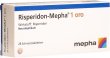 Risperidon Mepha Oro Schmelztabletten 1mg 28 Stück