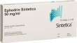 Ephedrin Sintetica Injektionslösung 50mg/ml 10 Ampullen 1ml