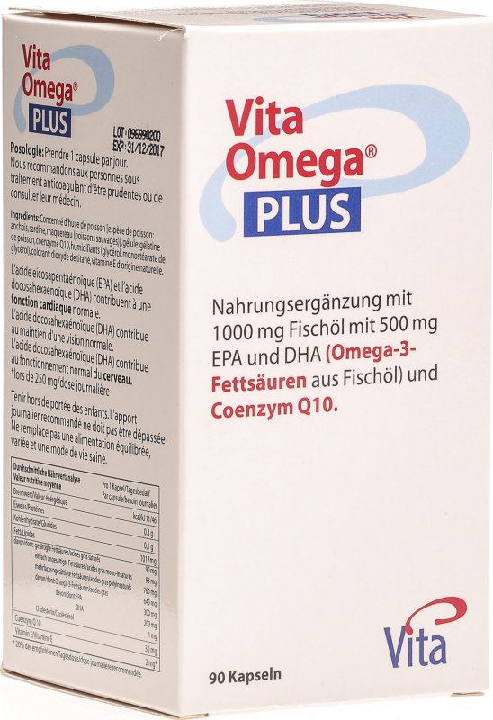 Vita Omega PLUS 90 Kapseln in der Adler Apotheke
