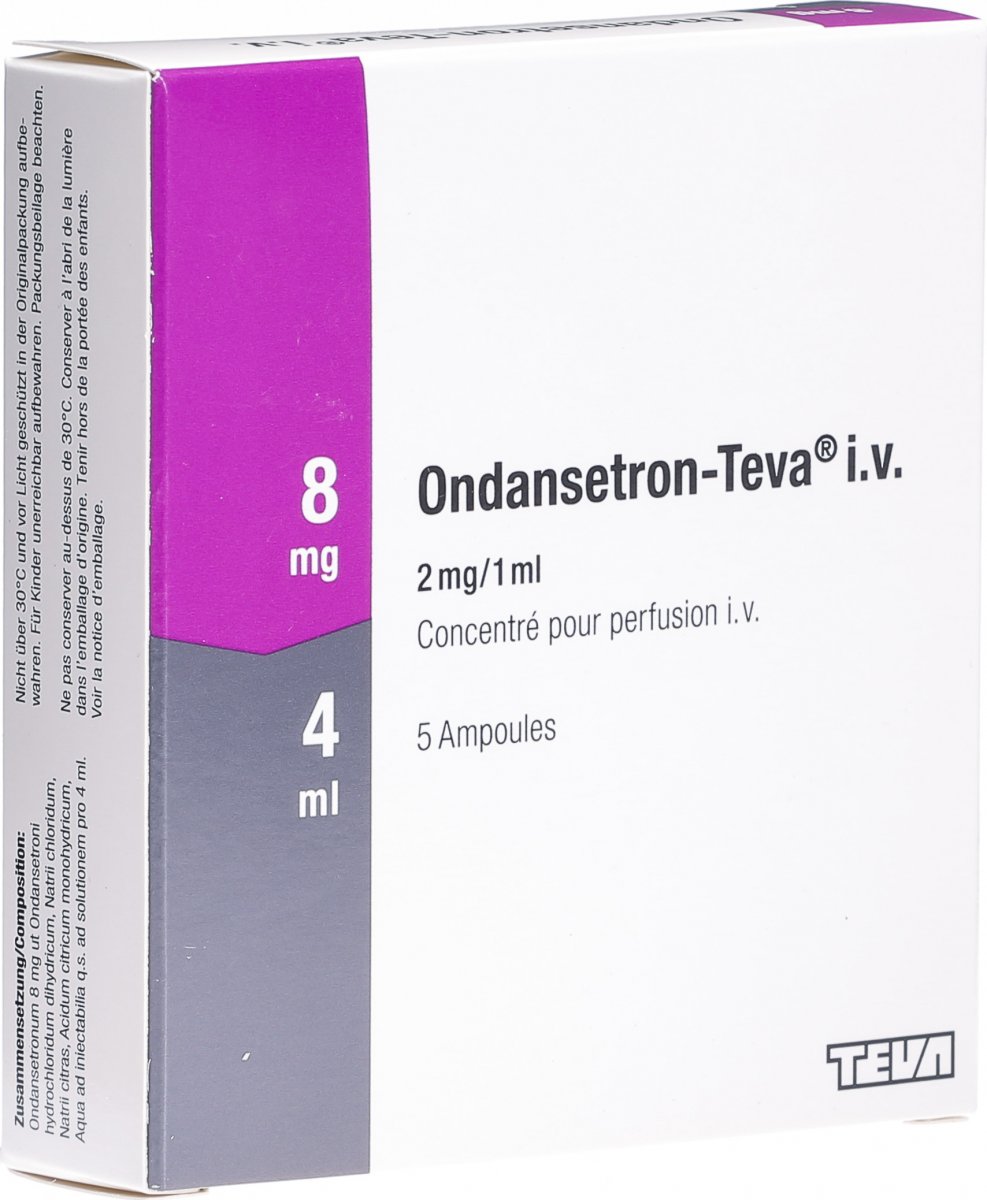 Ondansetron Teva Infusionskonzentrat 8mg 4ml 5 Ampullen 4ml In Der Adler Apotheke Ondansetron Teva Infusionskonzentrat 8mg 4ml 5 Ampullen 4ml In Der Adler Apotheke