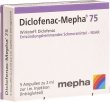 Diclofenac Mepha Injektionslösung 75mg/2ml 5 Ampullen 2ml