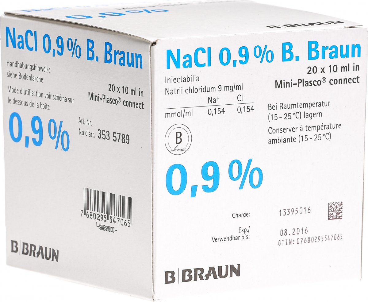 Isotone Natriumchloridlösung 0 9 Braun Injektionslösung Inhalieren www.adlershop.ch