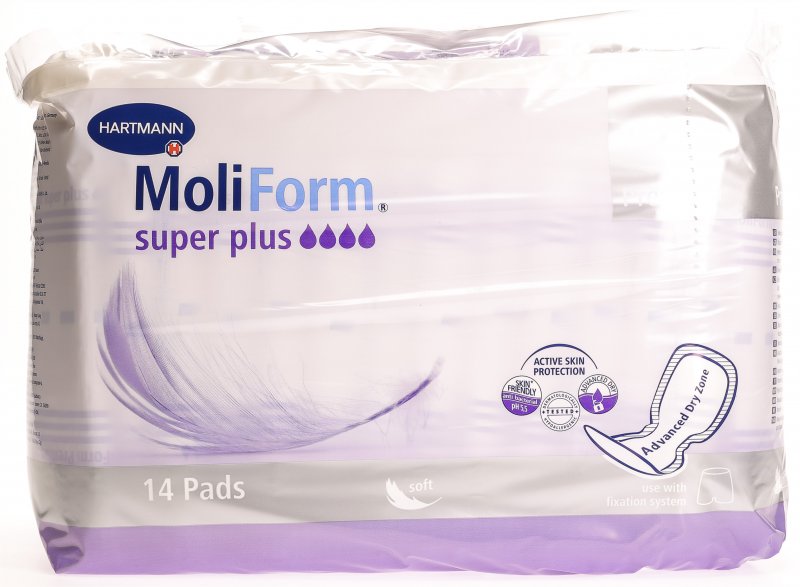MoliForm Premium Super Plus Pads 14 Stück in der Adler Apotheke