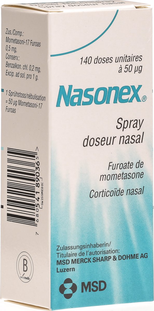 Nasonex cortison nebenwirkungen nasenspray Nasenpolypen
