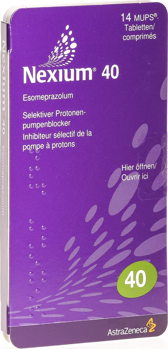 Nexium Mups 40 Tabletten 40mg 14 Stuck In Der Adler Apotheke