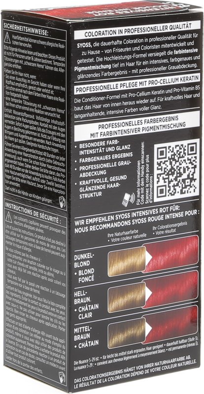 Syoss Color 5-29 Intensives Rot 115ml in der Adler Apotheke