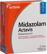 Midazolam Actavis Injektionslösung 15mg/3ml 5 Ampullen 3ml
