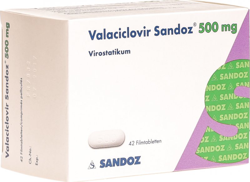 Cloridrato de valaciclovir 500mg 42