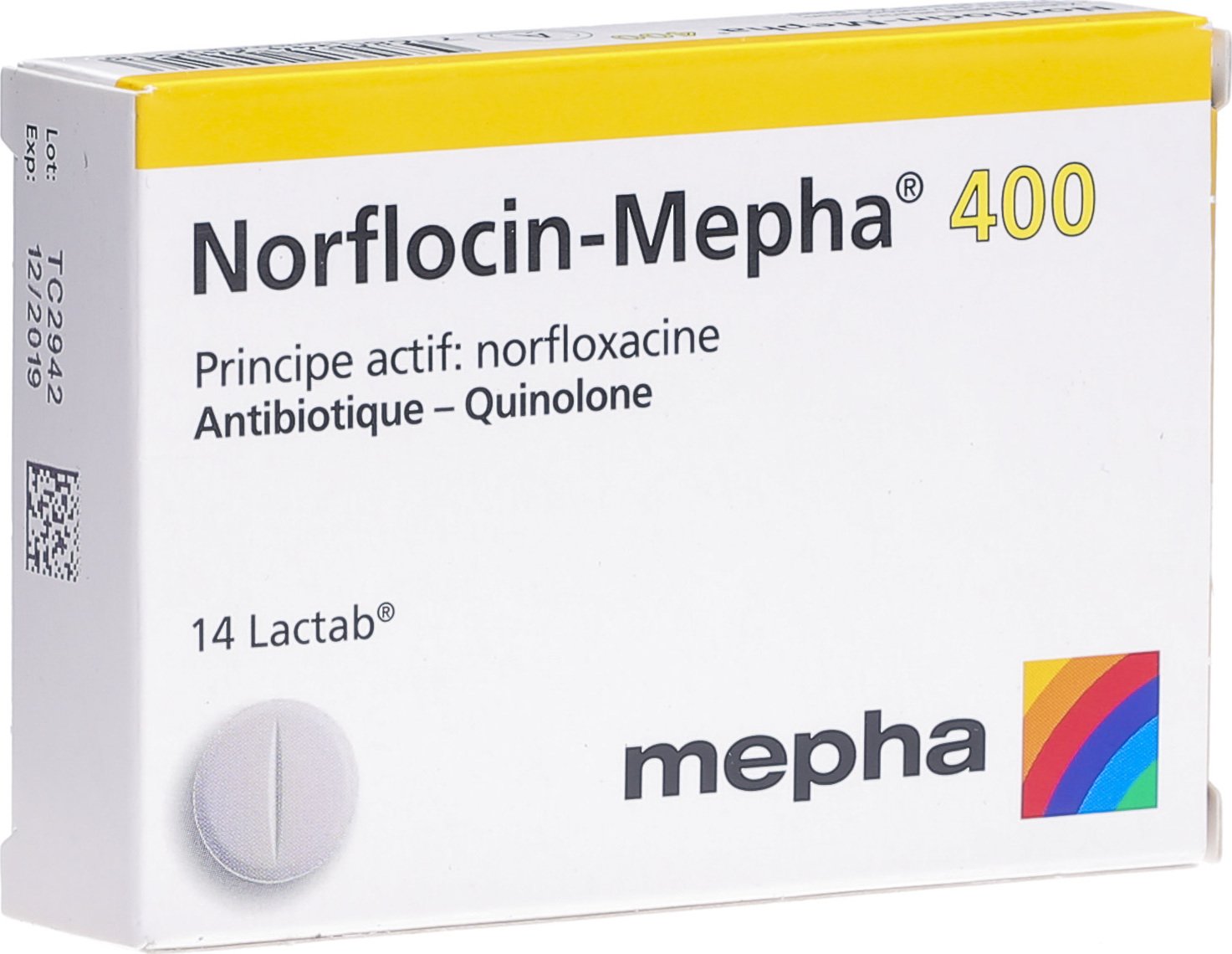 Norflocin Mepha Lacktab 400mg 14 Stuck In Der Adler Apotheke