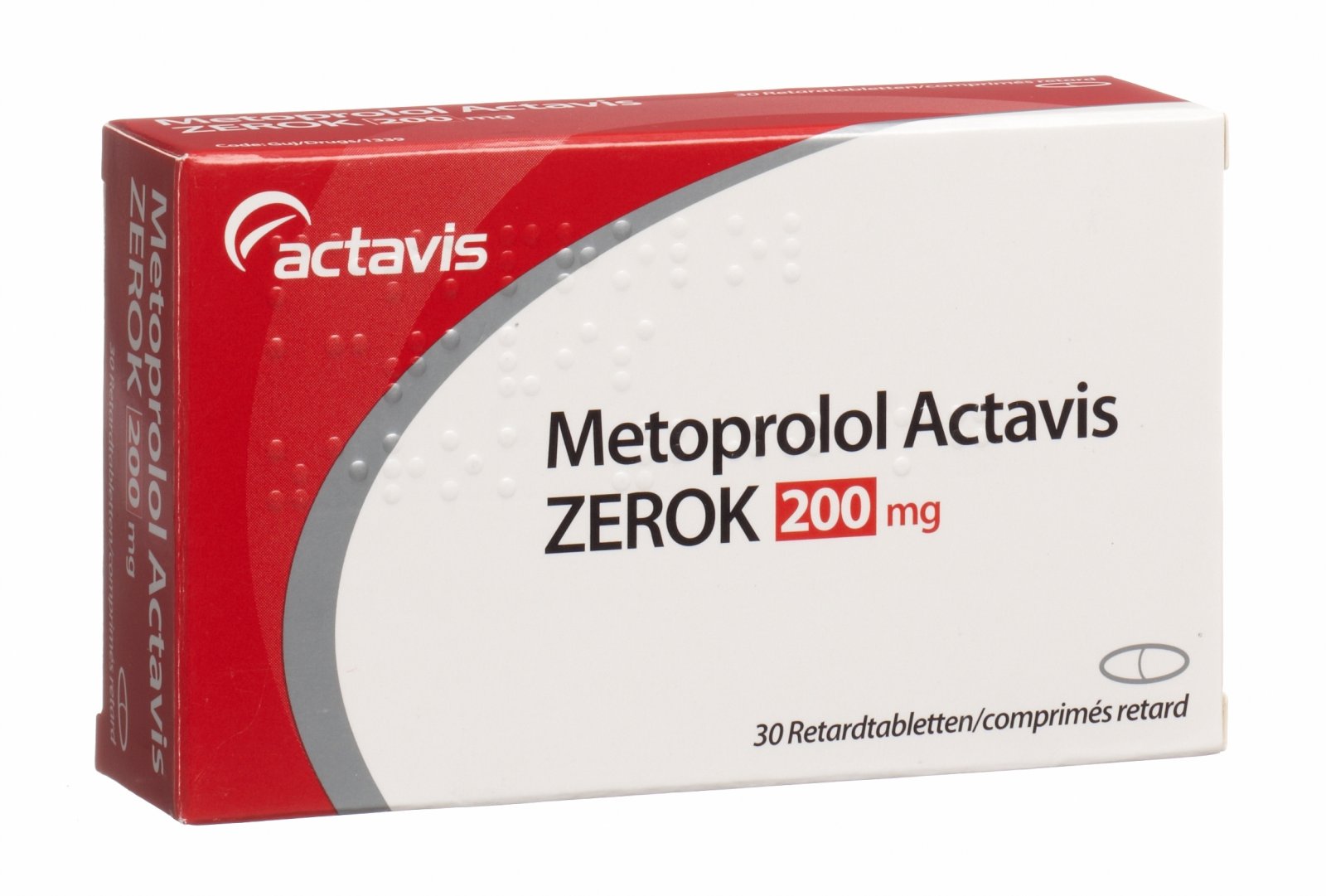 Metoprolol Actavis Zerok Retard Tabletten 200mg 30 Stück in der Adler ...