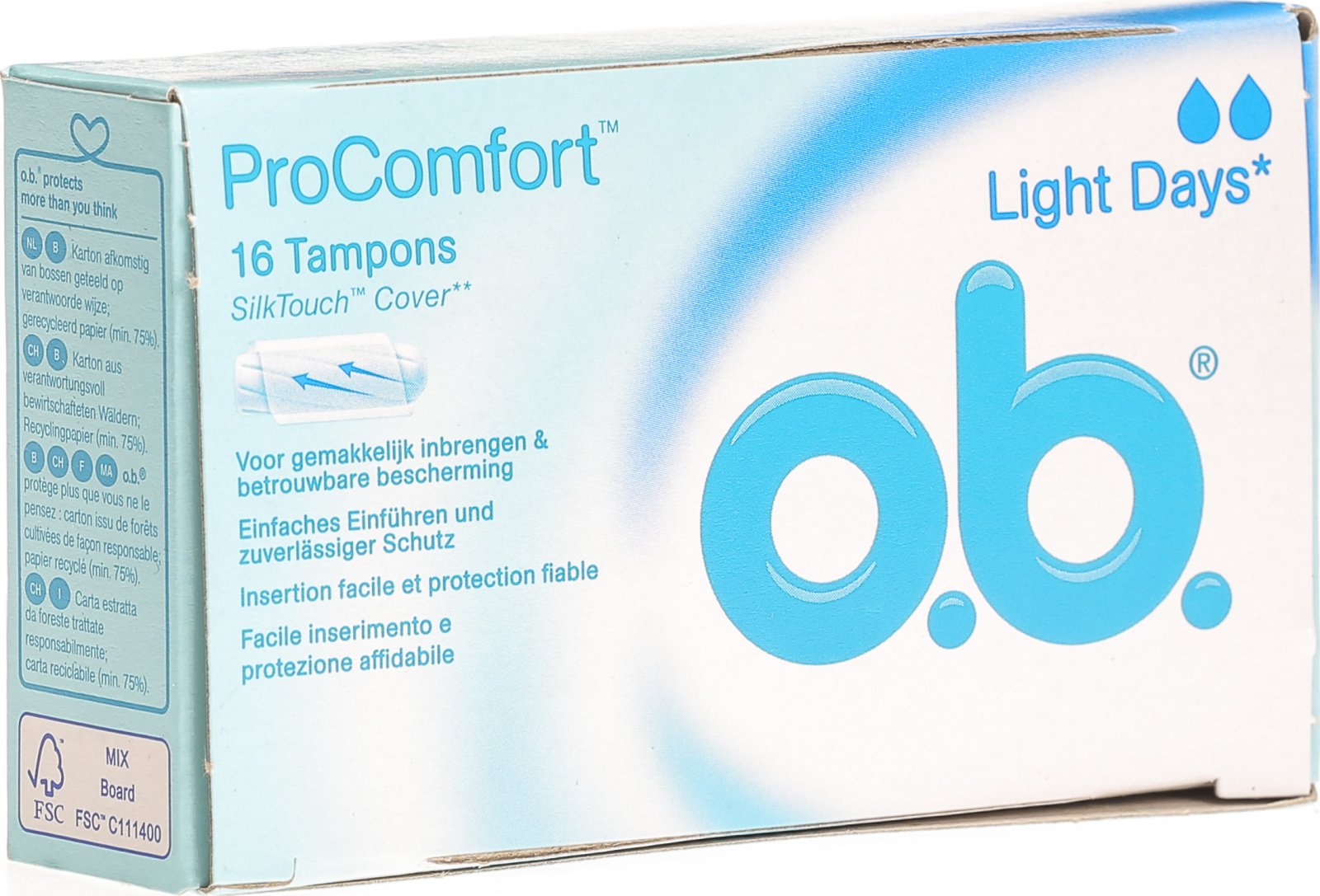 Ob Tampons Light Day 16 Stück in der Adler Apotheke