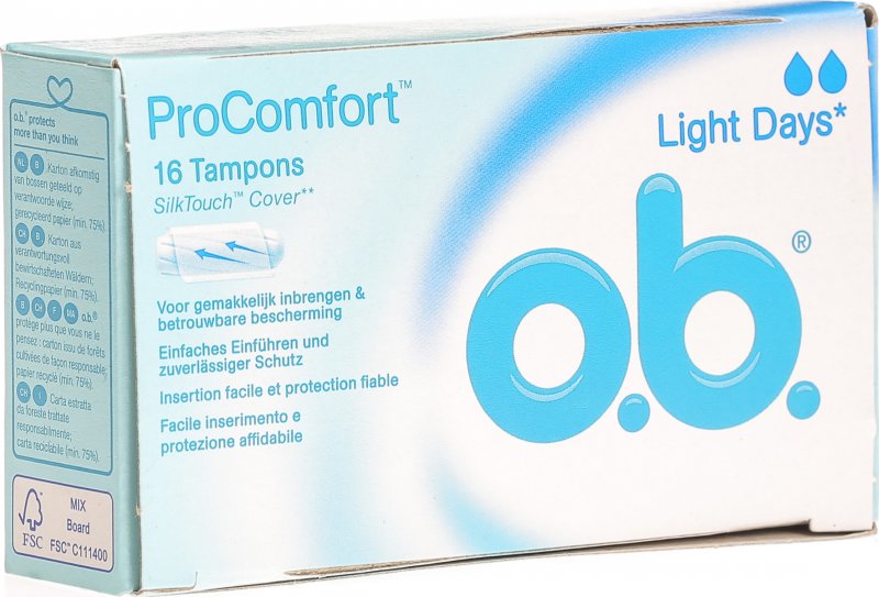 Ob Tampons Light Day 16 Stück in der Adler Apotheke