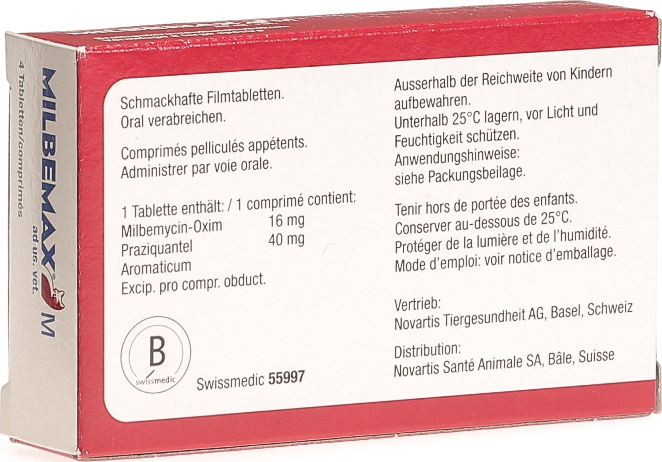 Milbemax M Tabletten Katze 2x 2 Stück In Der Adler Apotheke