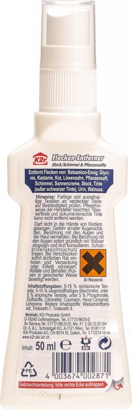 K2r Fleckenentferner K2r Fleckenentferner