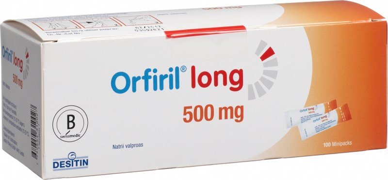 Orfiril Long Minipacks 500mg 100 Stück in der Adler Apotheke