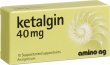 Ketalgin Zäpfchen 40mg 10 Stück