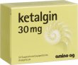 Ketalgin Zäpfchen 30mg 50 Stück