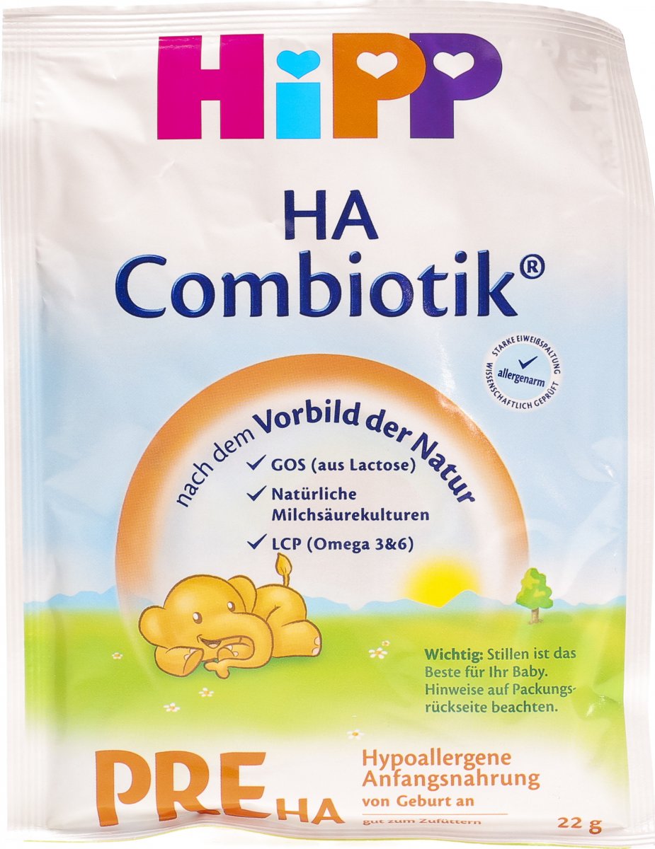 Hipp Ha Pre Anfangsnahrung Combiotik 25 Beutel 23g in der Adler Apotheke