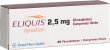 Eliquis Filmtabletten 2.5mg 60 Stück